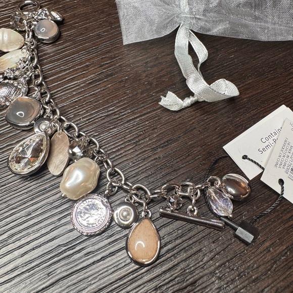 Jewelry - Elegant Silver Charm Bracelet